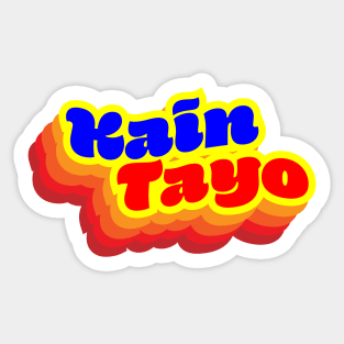 KAIN TAYO Sticker